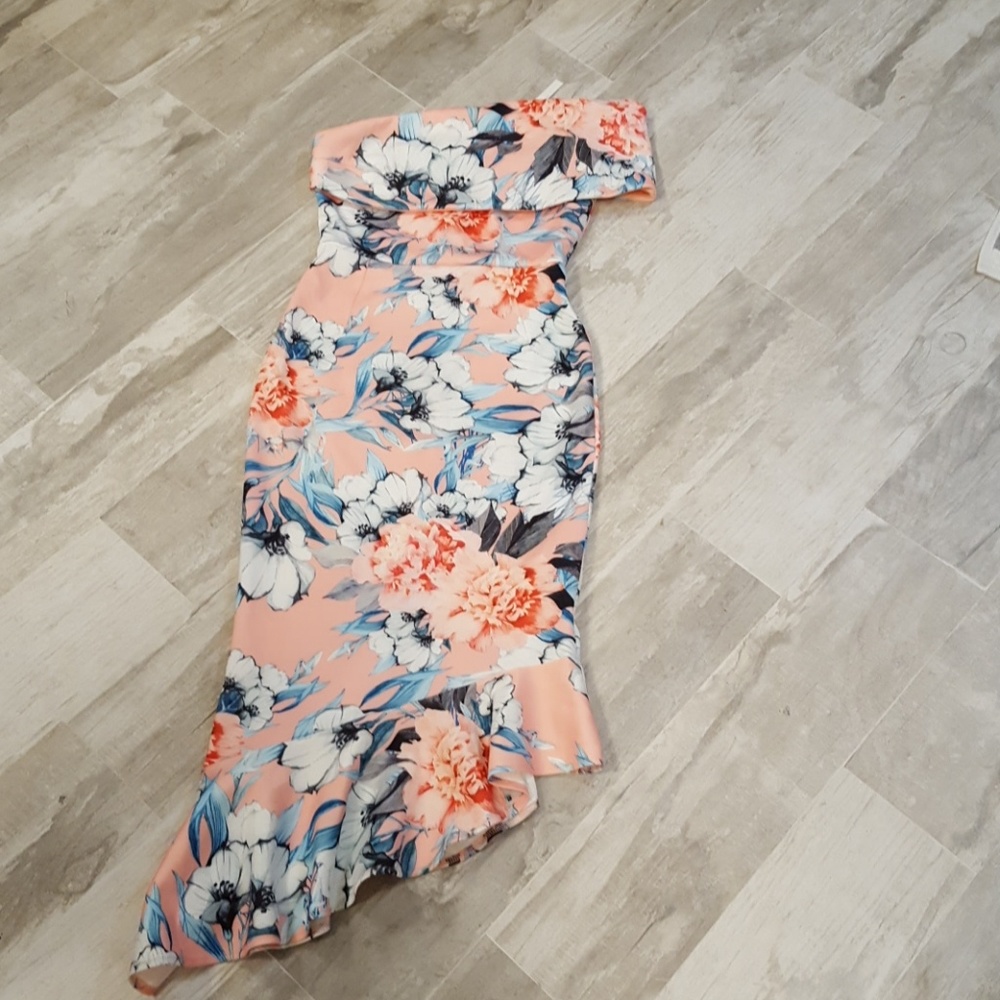 ASOS One Shoulder Floral